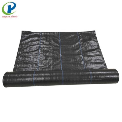 PP woven ground cover weed control  mat  fabric