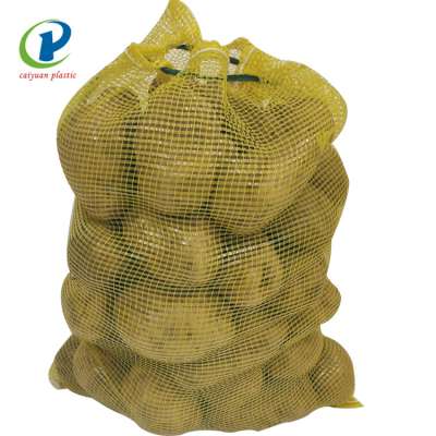 Custom Eco Friendly foldable packing mesh bag for potato