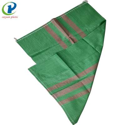 Green Pp Woven Bag Construction Garbage Bag Export To Russia