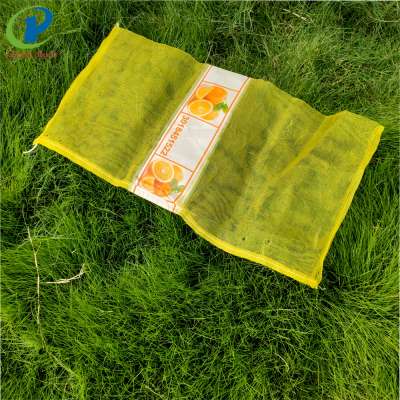 firewood polyester net bag leno onion net bags manufacturer