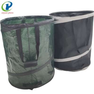 pop up garden waste bag palm leaf bag sea grass  leaves king trolley travel bag