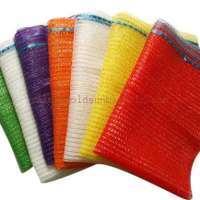 PP woven fruit mesh net bag manufacturers, onion vegetable fruit leno mesh bag