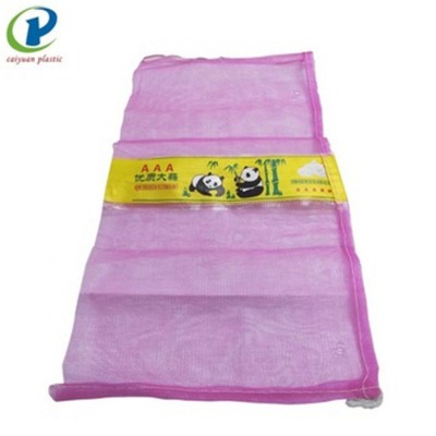 Hot sell   mesh plastic bag net for packing garlic