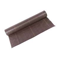 Brown Weed Control Mat Landscape Garden Fabric Flower Bed Liner Cloth/Ground Cover Anti Grass Fabric